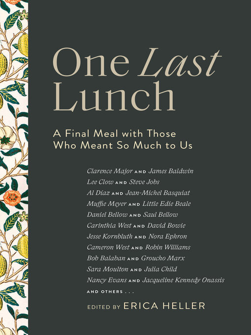 Title details for One Last Lunch by Erica Heller - Available